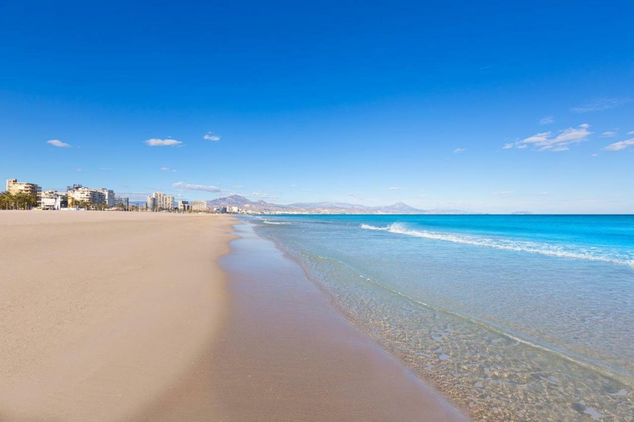 Appartamento 1A Linea Playa San Juan. Vistas. Piscina. Bbq. Gym El Campello Esterno foto